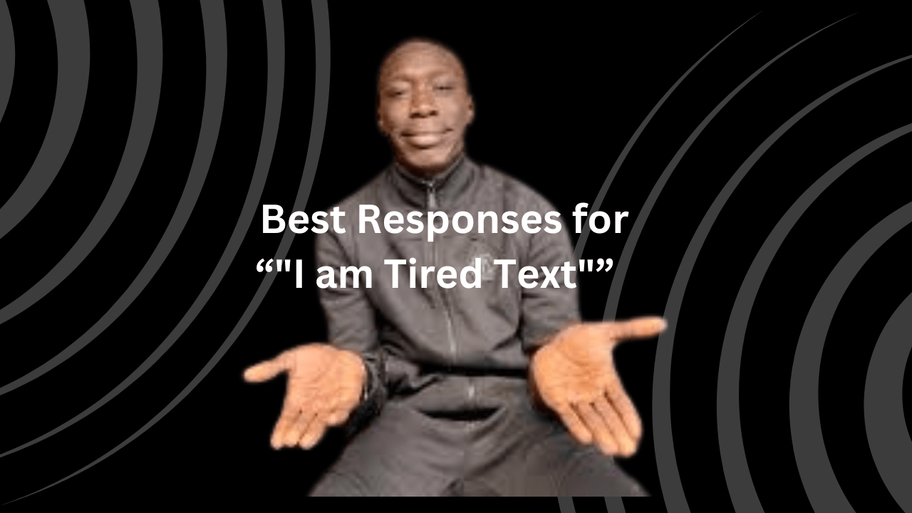 "I am Tired Text"