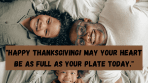 "Happy Thanksgiving! 