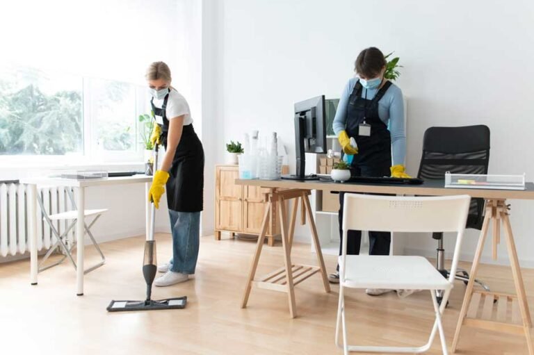 Post renovation cleaning service Singapore for home office 