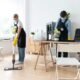Post renovation cleaning service Singapore for home office 